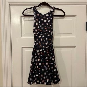 NEW! Lululemon Court Crush Tennis Dress Haze Dot Inverse Orange Multi Size 8